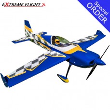 Extreme Flight 114" Slick 580 - Blue/Silver